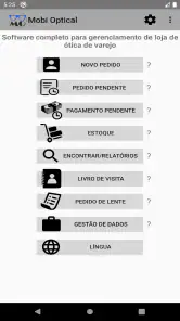 Mobi Optical - Gestão Clientes screenshot