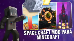 Mod Foguete Espacial Minecraft screenshot