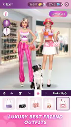 Modelo Moda: Maquiagem, Roupa 7