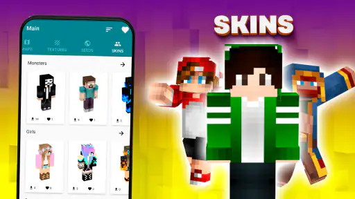 Mods, maps skins for Minecraft 4
