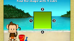 Monkey Math School Sunshine screenshot