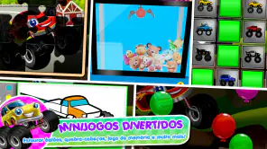 monster trucks para crianças screenshot