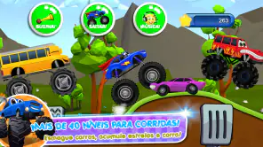 monster trucks para crianças screenshot