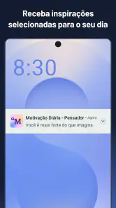 Motivação Diária - Pensador screenshot