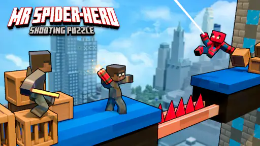 Mr Spider Hero Shooting Puzzle 1
