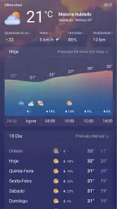 MSN Clima - Previsão e Mapas screenshot
