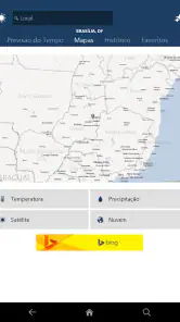 MSN Clima - Previsão e Mapas screenshot