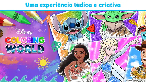 Mundo Colorido da Disney 1