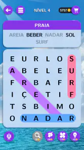 Mundo de Caça Palavras screenshot