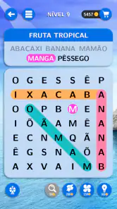 Mundo de Caça Palavras screenshot