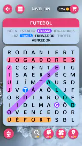 Mundo de Caça Palavras screenshot