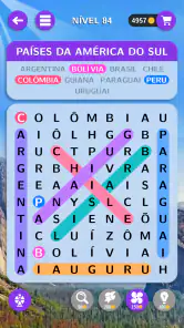 Mundo de Caça Palavras screenshot