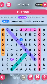 Mundo de Caça Palavras screenshot