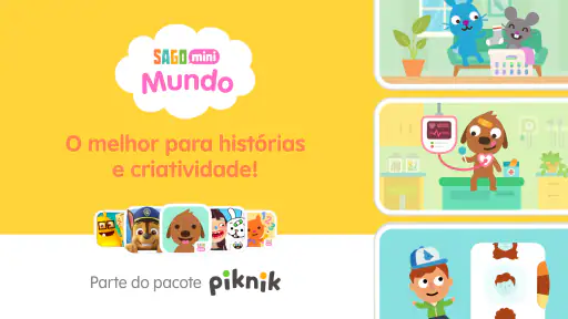 Mundo Sago Mini:Jogos Infantis 7