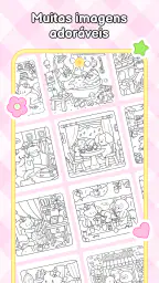 My Cute Friends: Livro Colorir 2