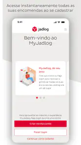 myJadlog screenshot