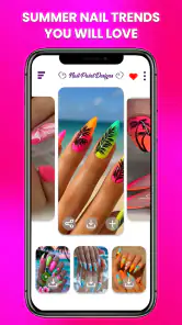 Nail Art Design Esmalte unhas screenshot