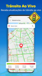 Navegação GPS e mapa de rotas screenshot