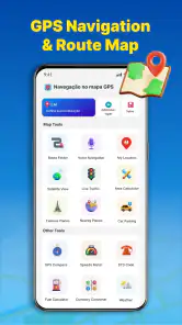 Navegação GPS e mapa de rotas screenshot