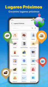 Navegação GPS e mapa de rotas screenshot
