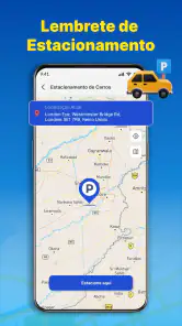 Navegação GPS e mapa de rotas screenshot