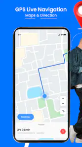 Navegação por GPS e Mapas Rota screenshot
