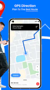 Navegação por GPS e Mapas Rota screenshot