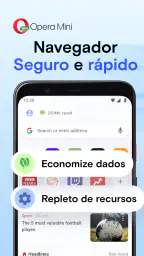 Navegador da Web Opera Mini 1