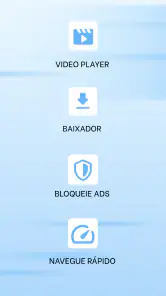 Navegador da Web Opera Mini screenshot