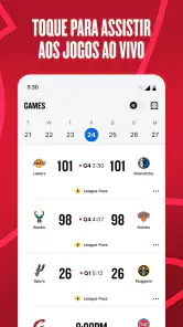 NBA – App Oficial screenshot
