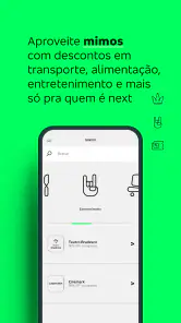 next: Conta Digital e Cartão screenshot