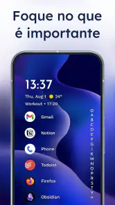 Niagara Launcher Tela Inicial screenshot