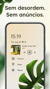 Niagara Launcher Tela Inicial screenshot