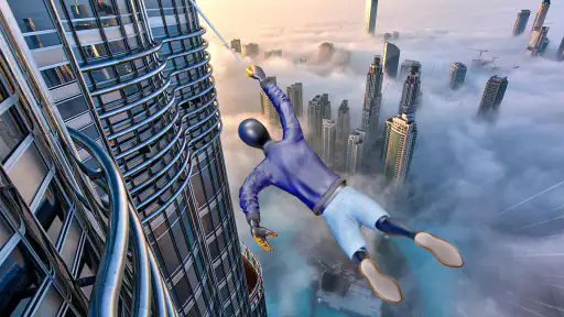 Ninja Spider Rope Hero City 3D 3
