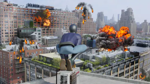 Ninja Spider Rope Hero City 3D 7