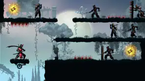 Ninja warrior: lenda dos jogos screenshot