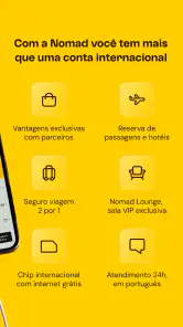 Nomad: Conta em Dólar e Cartão screenshot