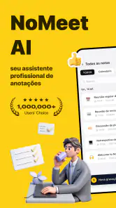 NoMeet - Notas&Reunião com IA screenshot
