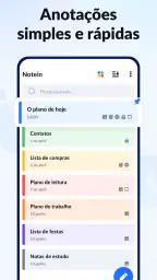 Notas, Bloco de Notas - Notein 1
