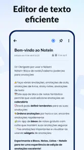 Notas, Bloco de Notas - Notein screenshot