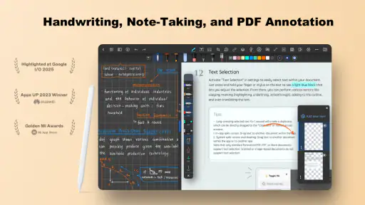 Notein: caligrafia,notas,PDFs 1