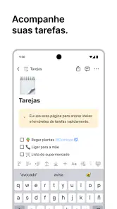 Notion: notas, tarefas e IA screenshot
