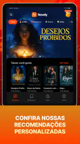 Novely: Ler Novelas e Romances screenshot