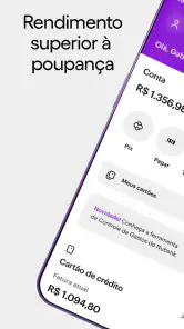 Nubank: conta, cartão e mais screenshot