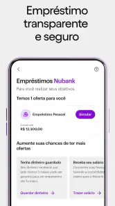 Nubank: conta, cartão e mais screenshot