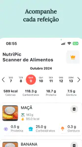 NutriPic: Contador de calorias screenshot