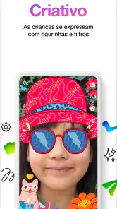 O aplicativo de mensagens para screenshot
