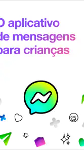 O aplicativo de mensagens para screenshot