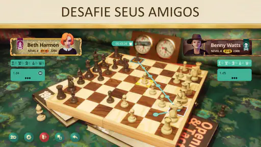 O Gambito da Rainha: Xadrez 4