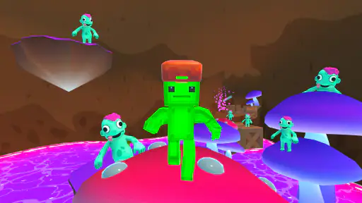 Obby Parkour: Mini Games 4